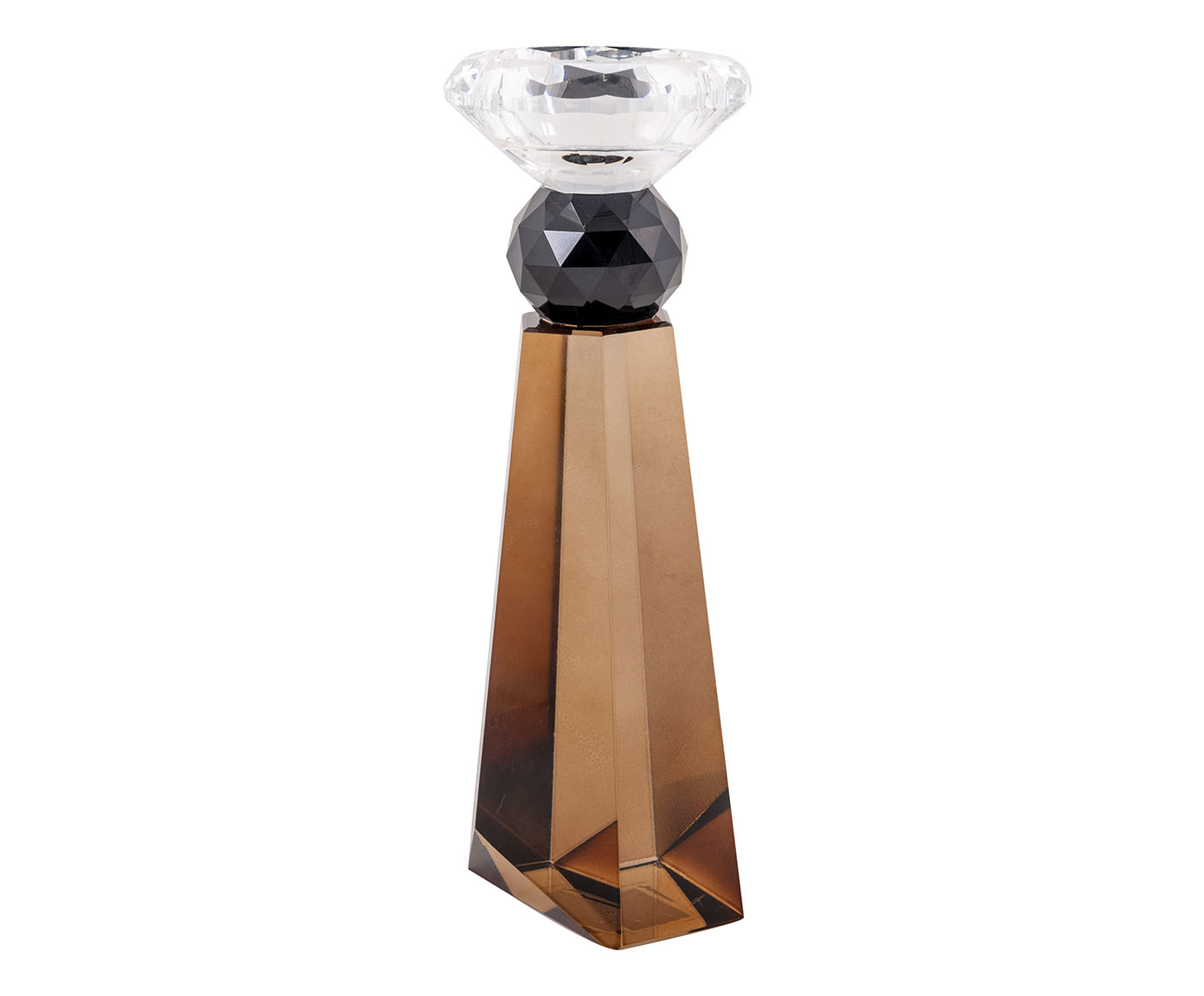 Casti&ccedil;al em Cristal Tyler II - Marrom - image 0