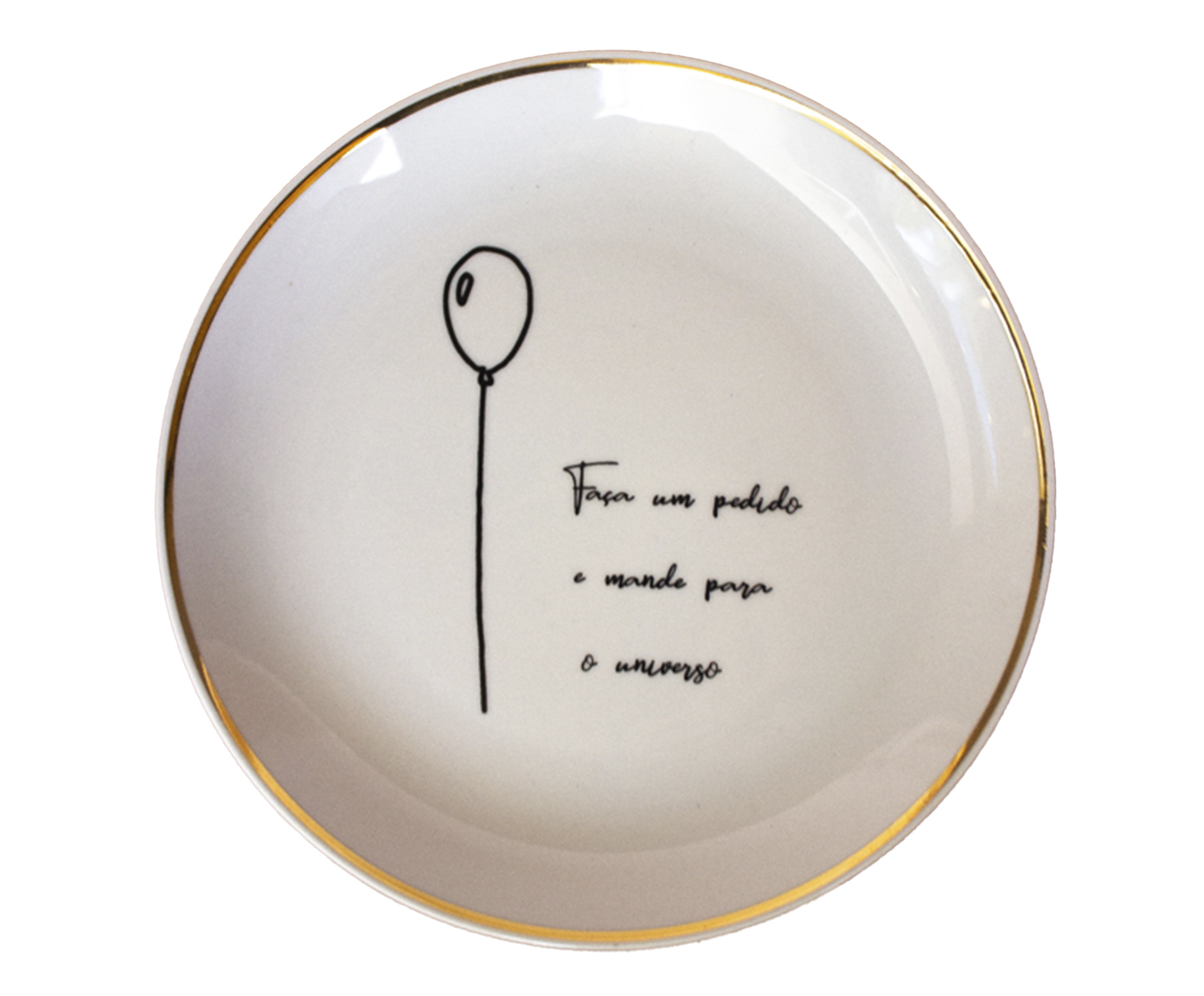 Prato Decorativo "Pedido para o Universo" - image 0