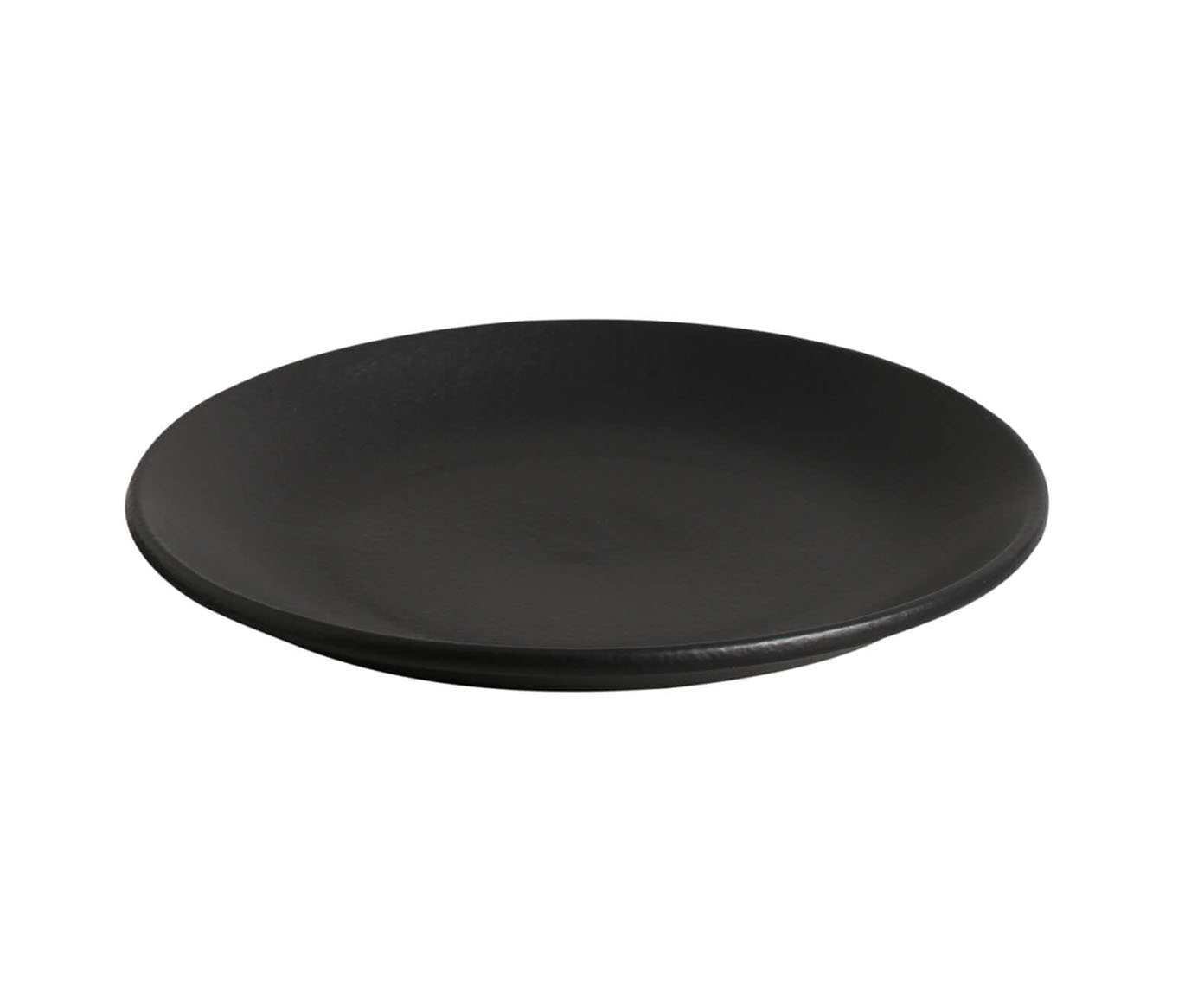 Jogo de Pratos para Sobremesa Preto Matte - image 1