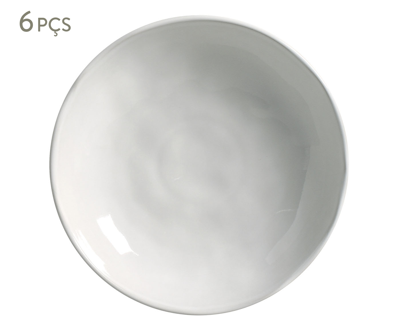 Jogo de Pratos Fundo Bio New White - image 0