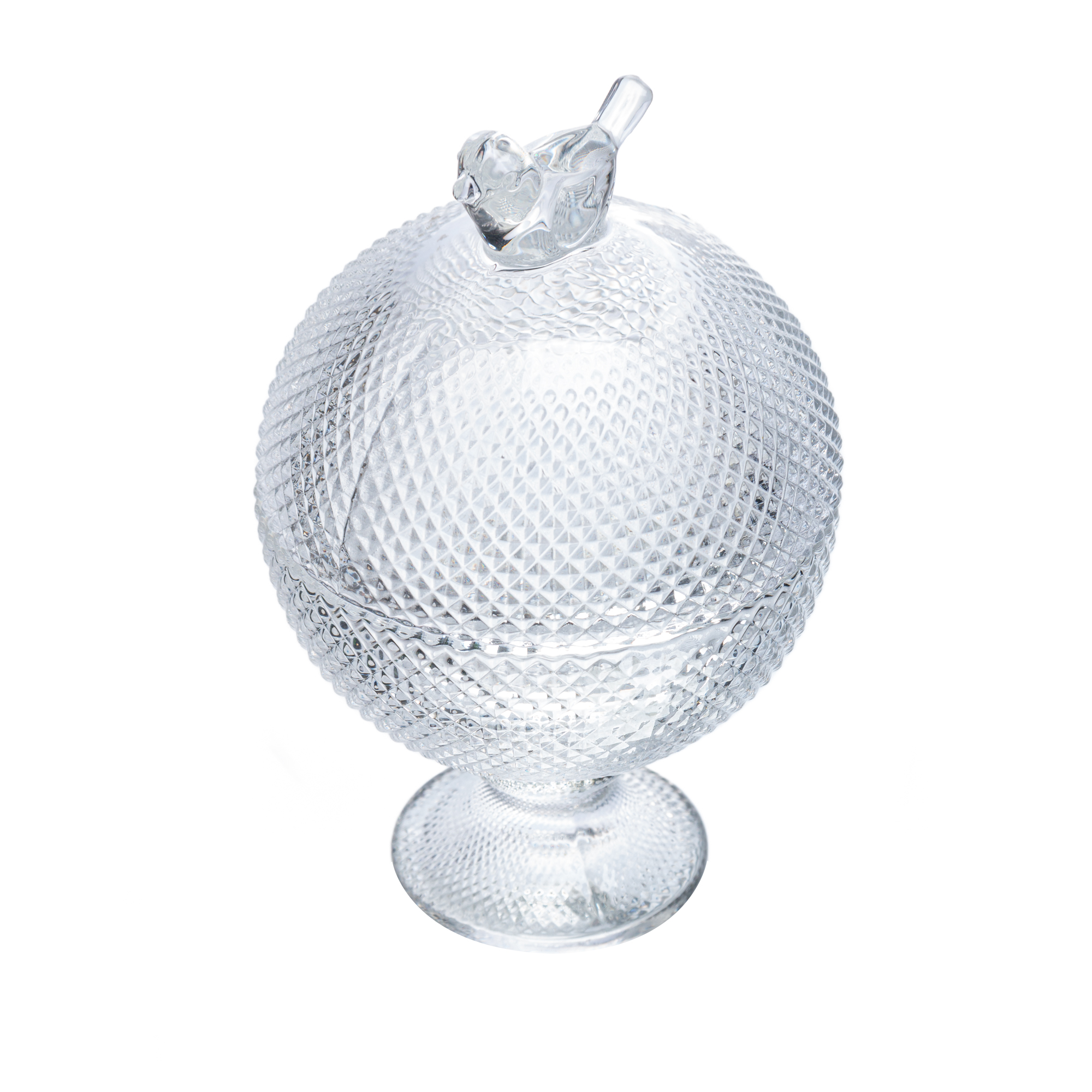 Potiche de Cristal com P&eacute; Bird - image 1