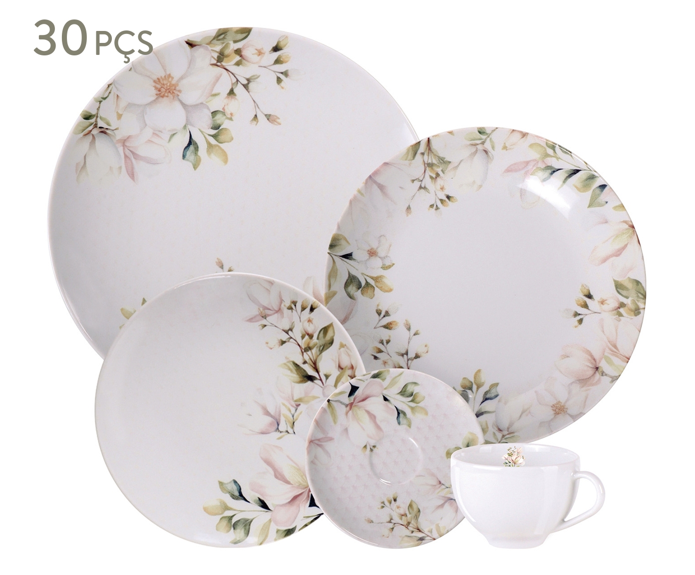 Aparelho de Jantar de Porcelana Magn&oacute;lia - image 0