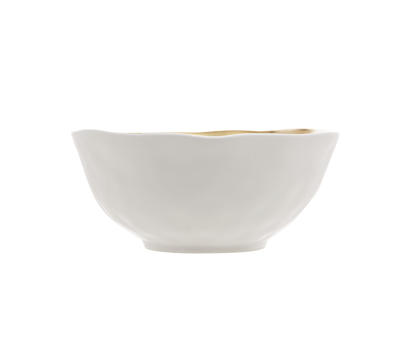 Bowl Dubai Branco e Dourado - image 1