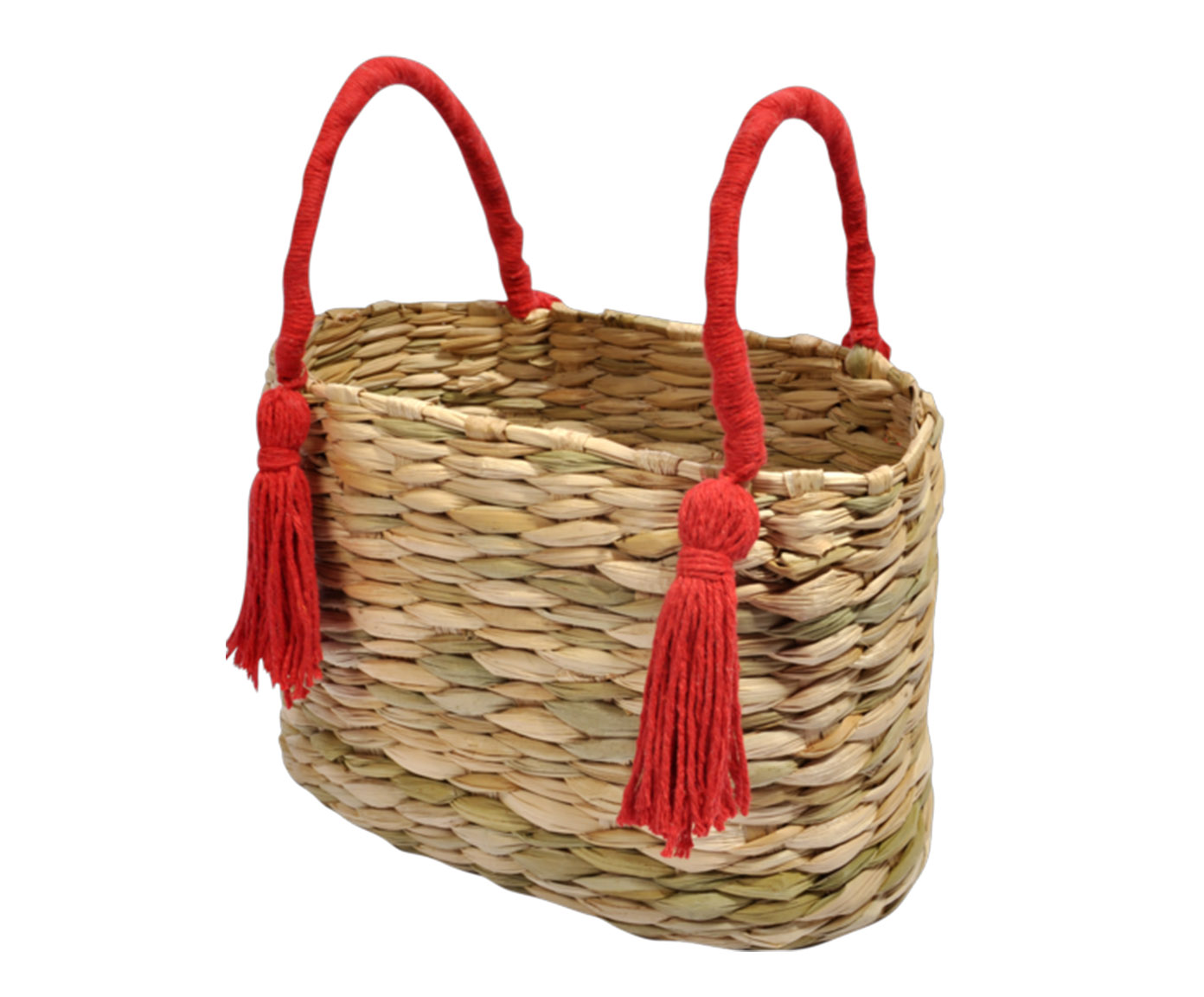 Cesto com Tassel Arari Magenta - image 0