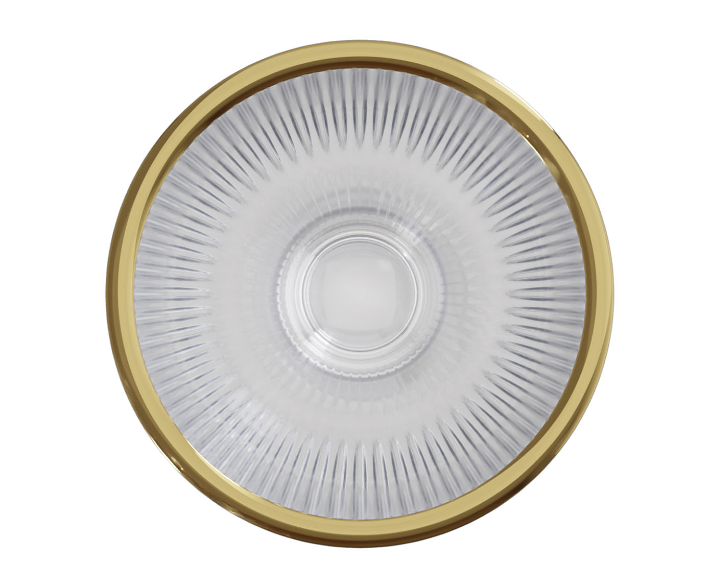 Jogo de Ta&ccedil;as com Fio Dourado Lines - image 1