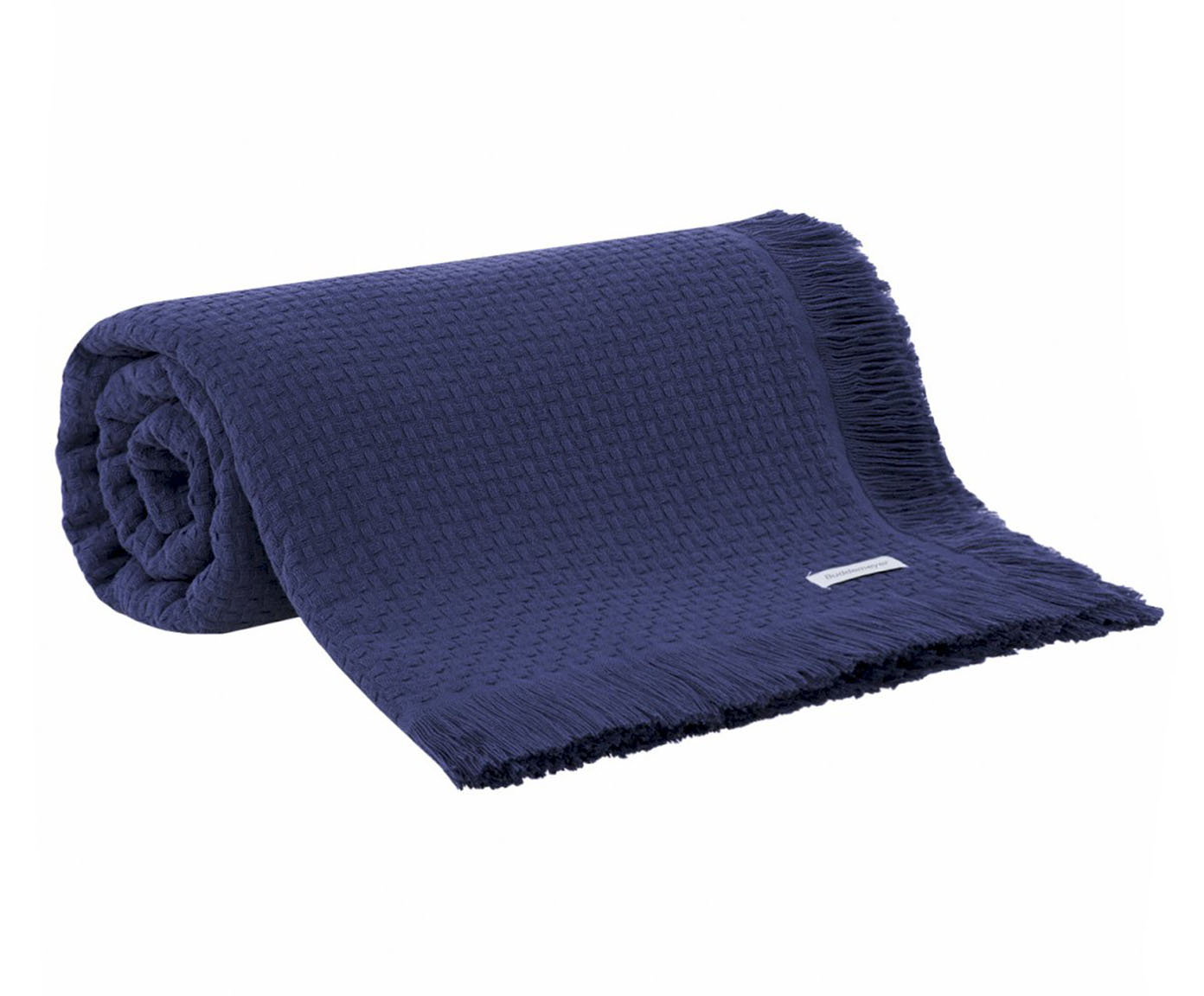 Colcha In Design Franja Azul - image 1