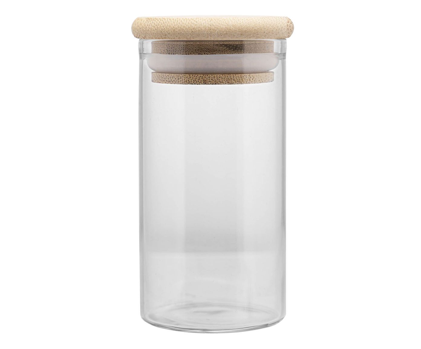 Porta Mantimento com Tampa de Bambu - image 0