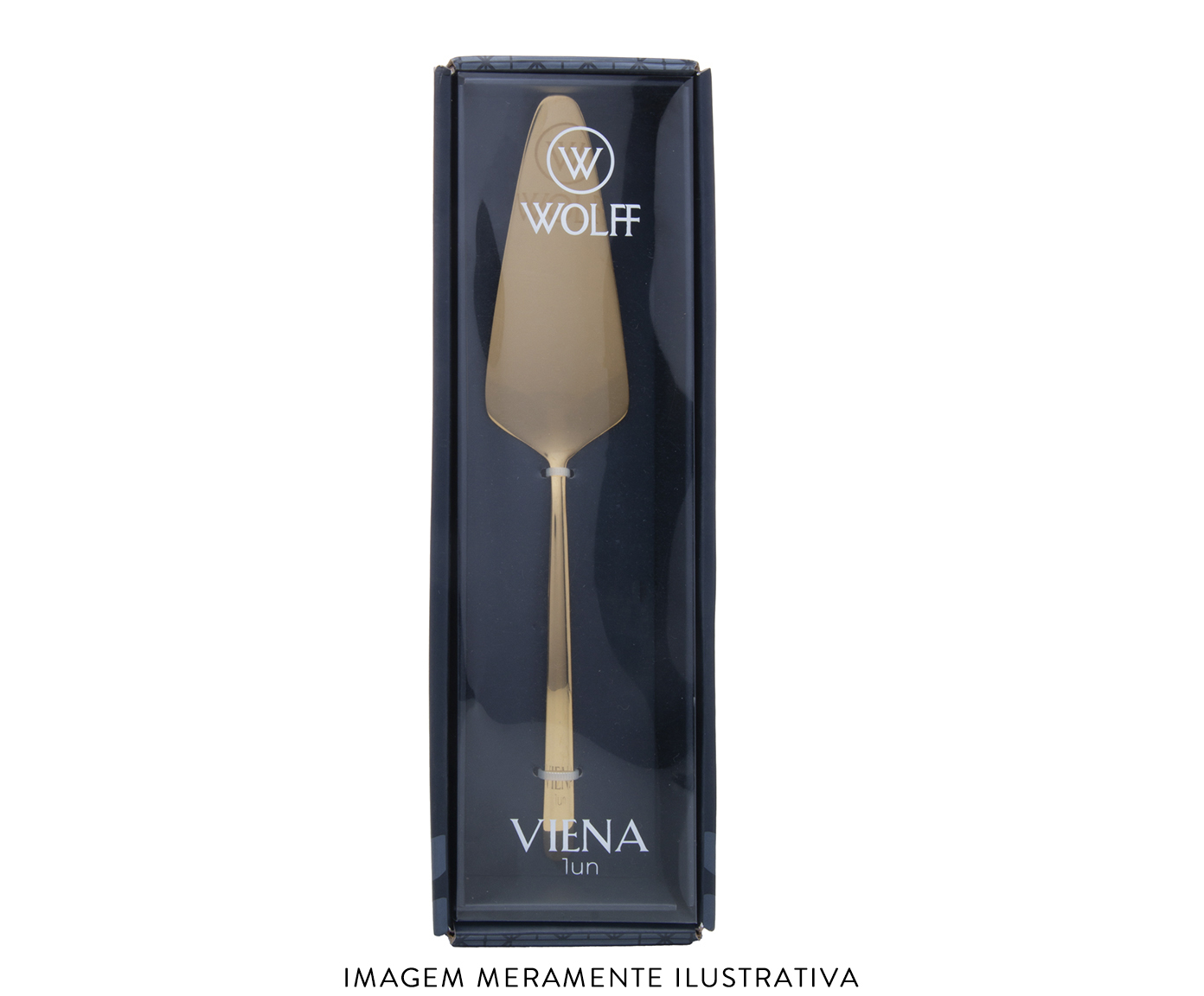 Esp&aacute;tula para Bolo Viena Dourada image number 3