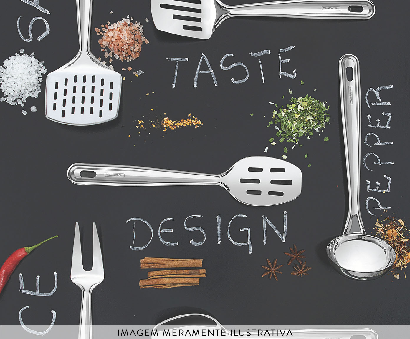 Colher para Arroz em Inox Extrata - image 1