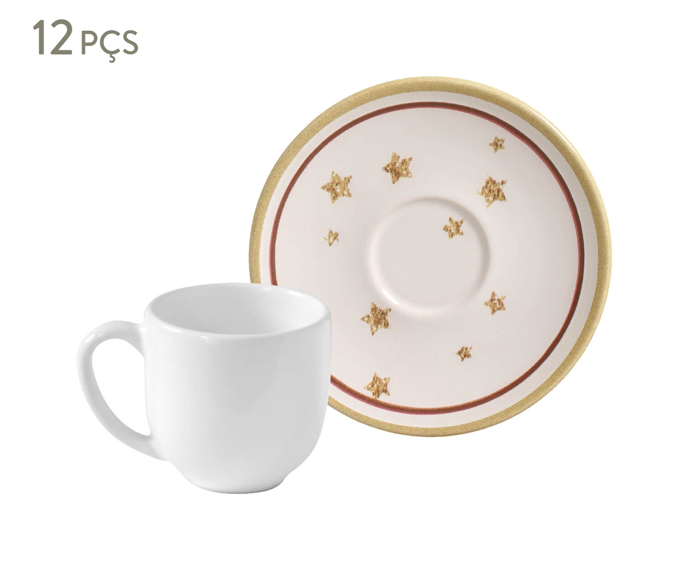 Jogo de X&iacute;caras para Caf&eacute; com Pires Santa Claus - image 0
