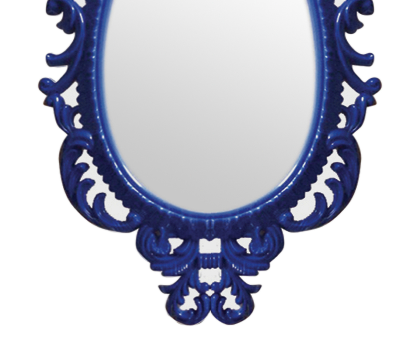 Espelho com Moldura Princess Snow Azul image number 2