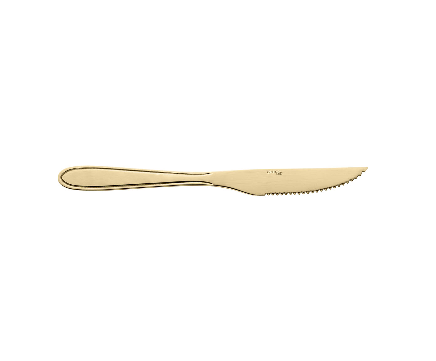 Jogo de Facas para Mesa Gastro Dourado - image 1