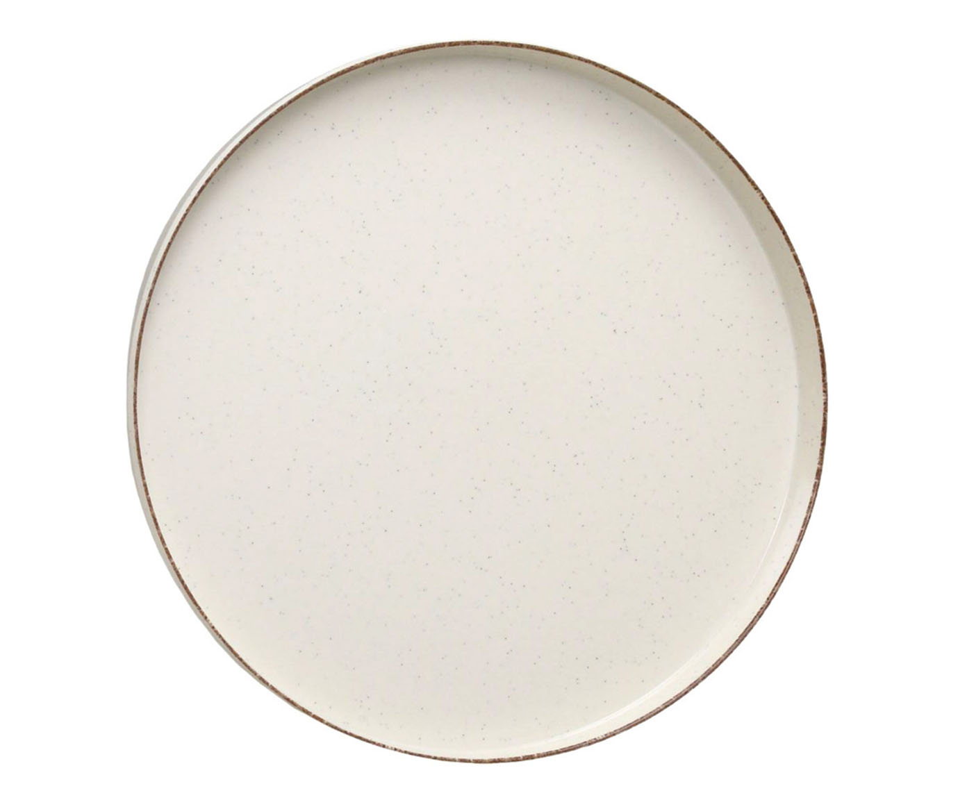 Prato Raso Bush - Creme e Marrom - image 0