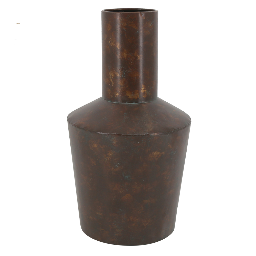 Vaso em Ferro Rocha Marrom - image 0