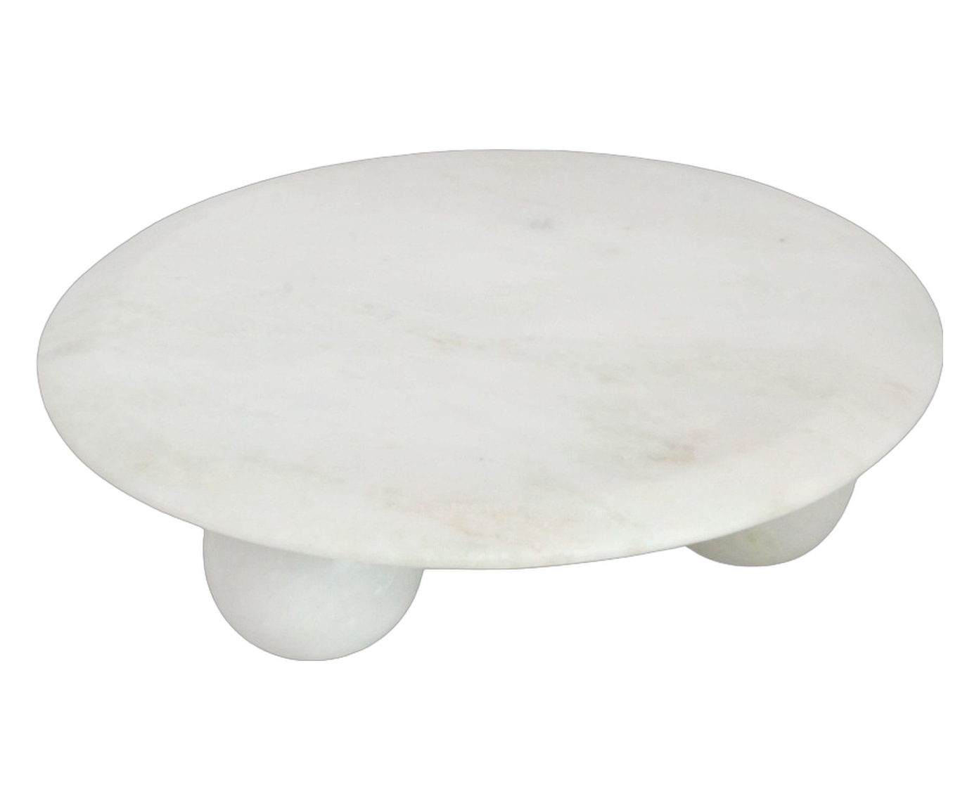 Bandeja Decorativa Lucent Branco e Cinza - image 1
