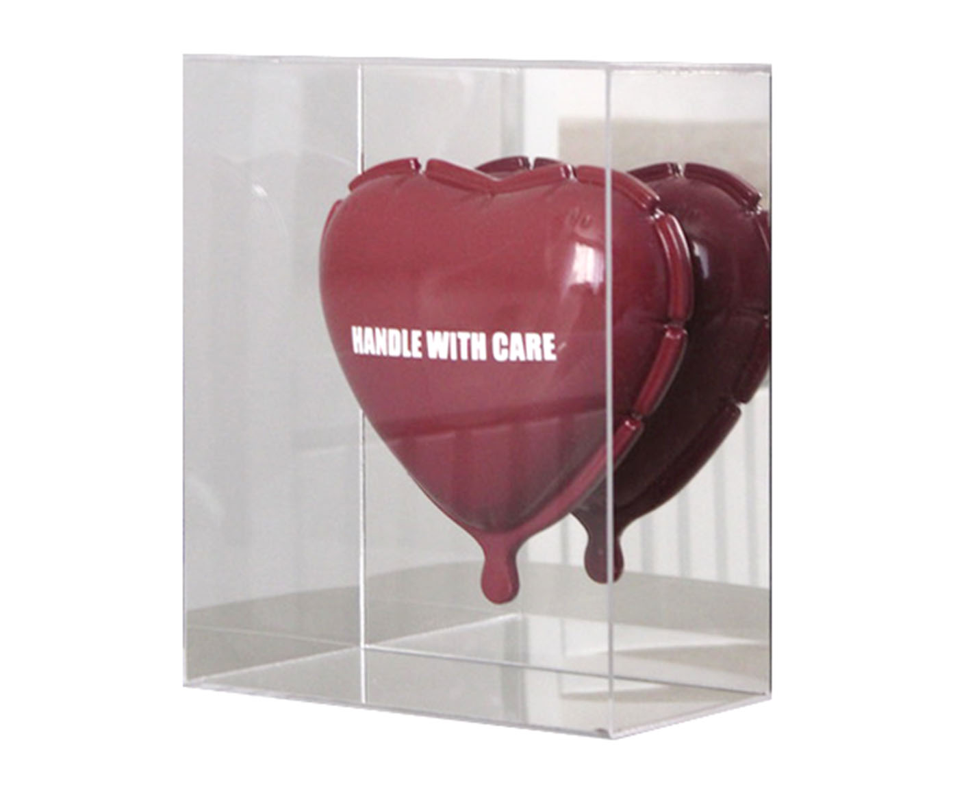 Escultura Bal&atilde;o Cora&ccedil;&atilde;o Handle With Care - image 0