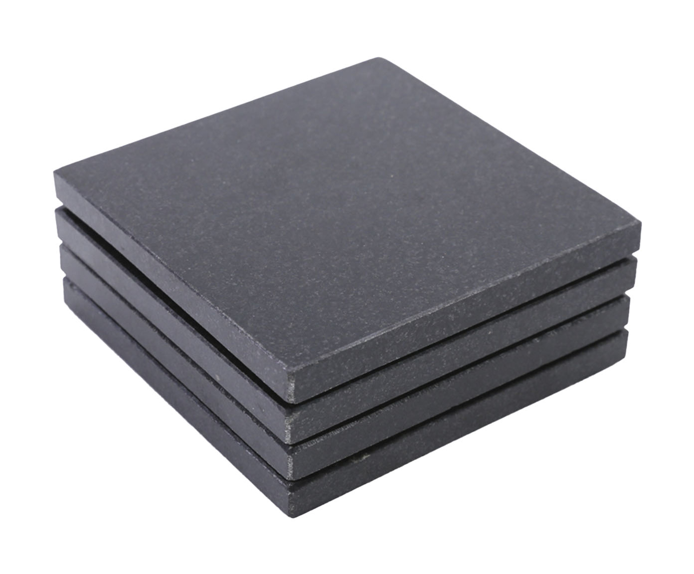 Jogo de Porta Copos de Granito Preto - Pequeno - image 0