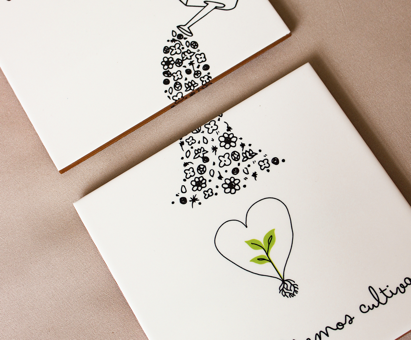 Conjunto de Azulejo Decorativo "Cultivar" - image 1