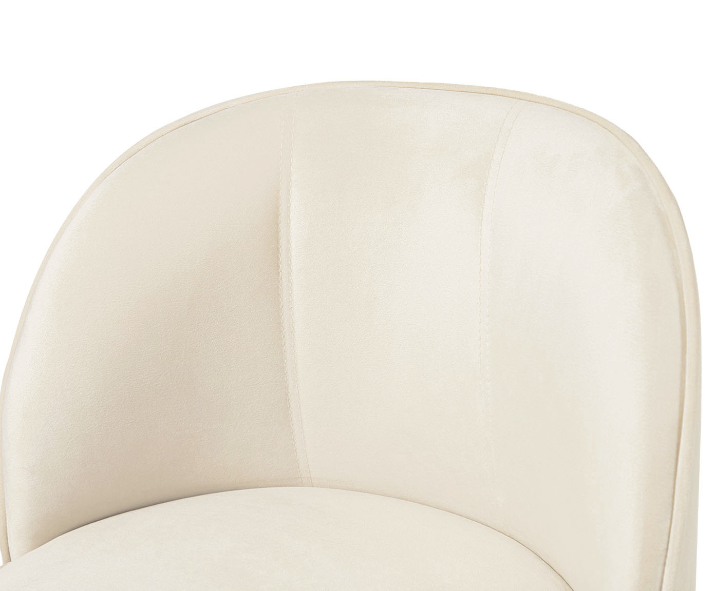 Poltrona em Veludo Harlow Off White image number 6