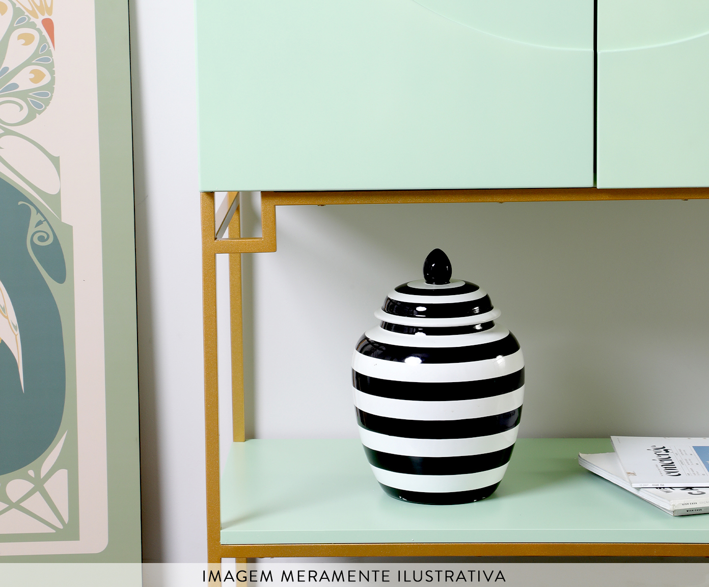Cristaleira Cerchio D'Oro - Mint image number 8