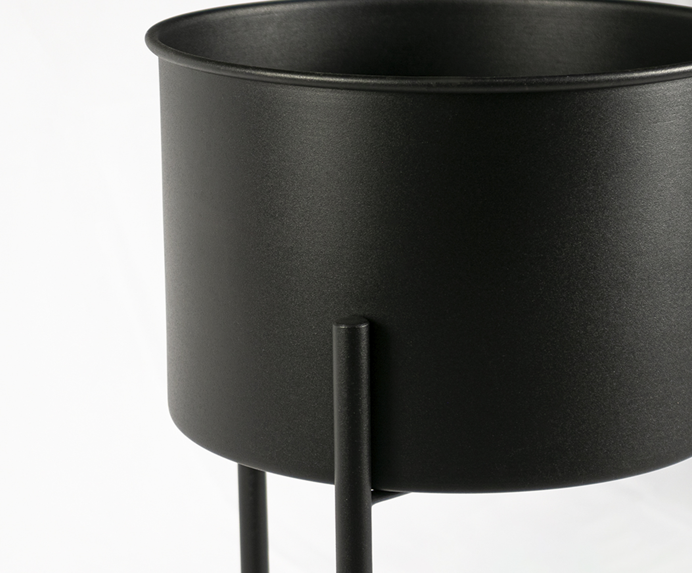 Suporte de Plantas com Vaso Humait&aacute; 2.0 Preto image number 2