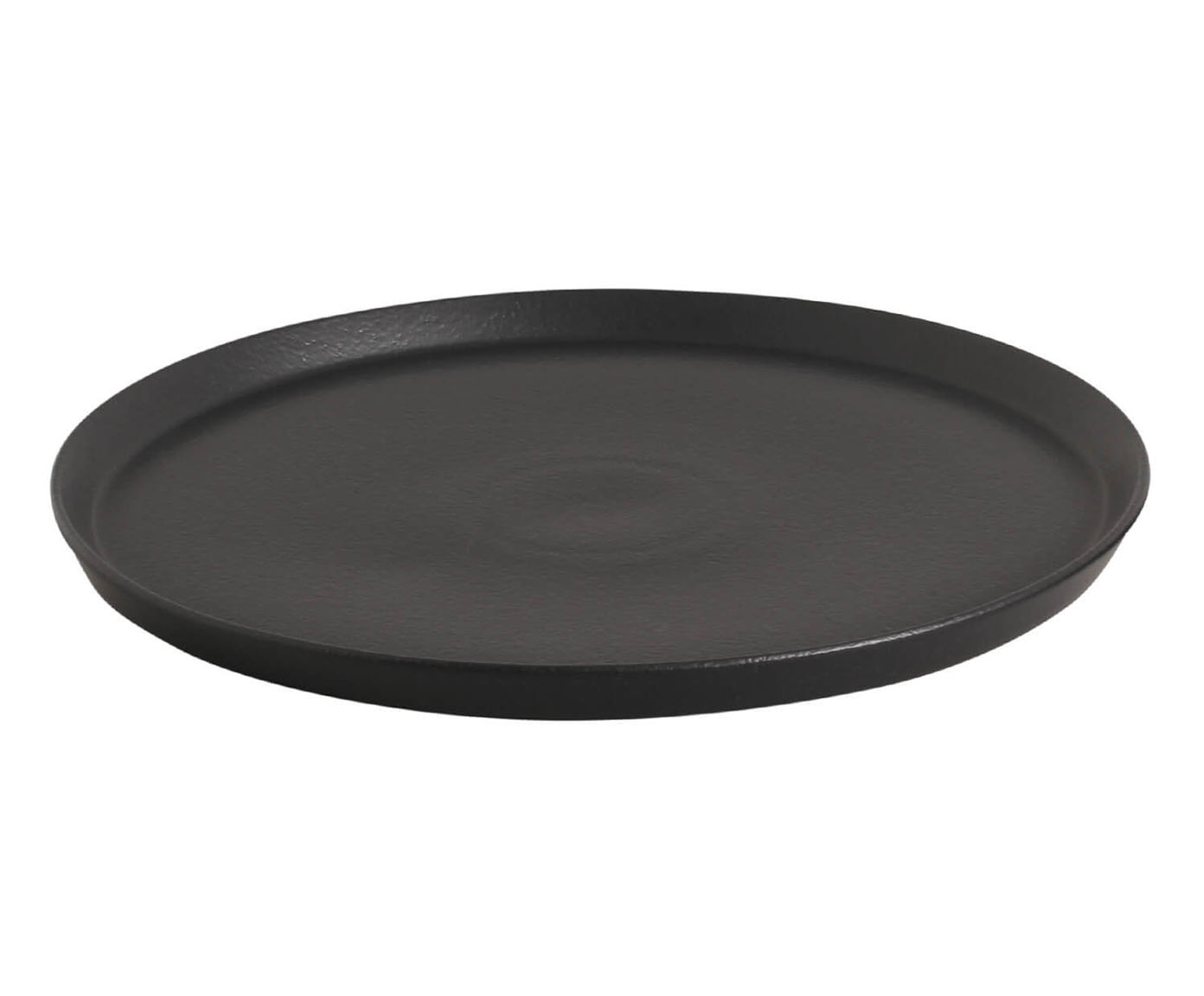 Jogo de Pratos Raso Neo Preto Matte - image 1
