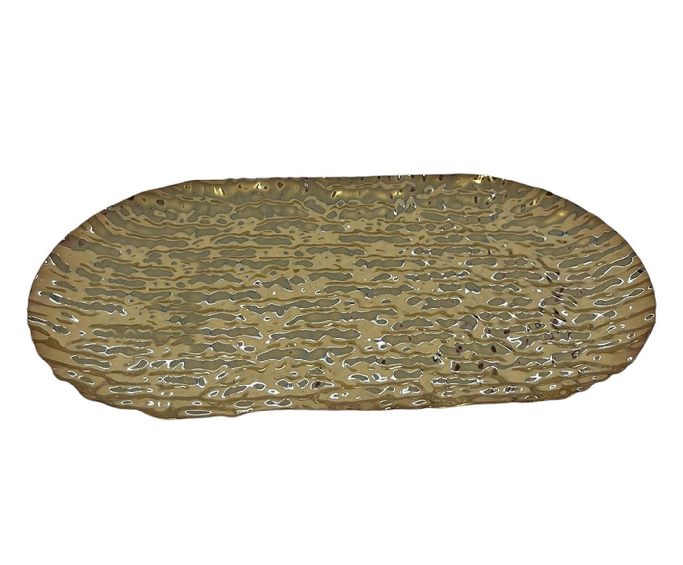 Bandeja Decorativa Brushed Gold Pequena - image 0