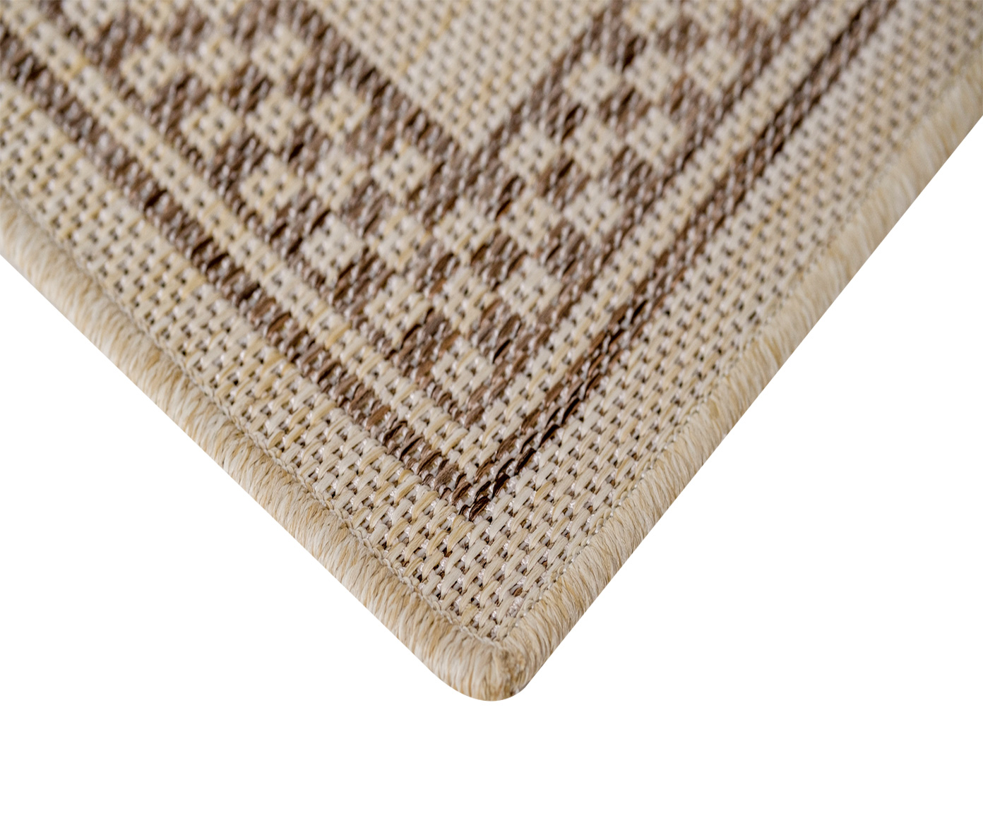 Capacho Look Jacquard Bem Vindo  - Creme image number 2