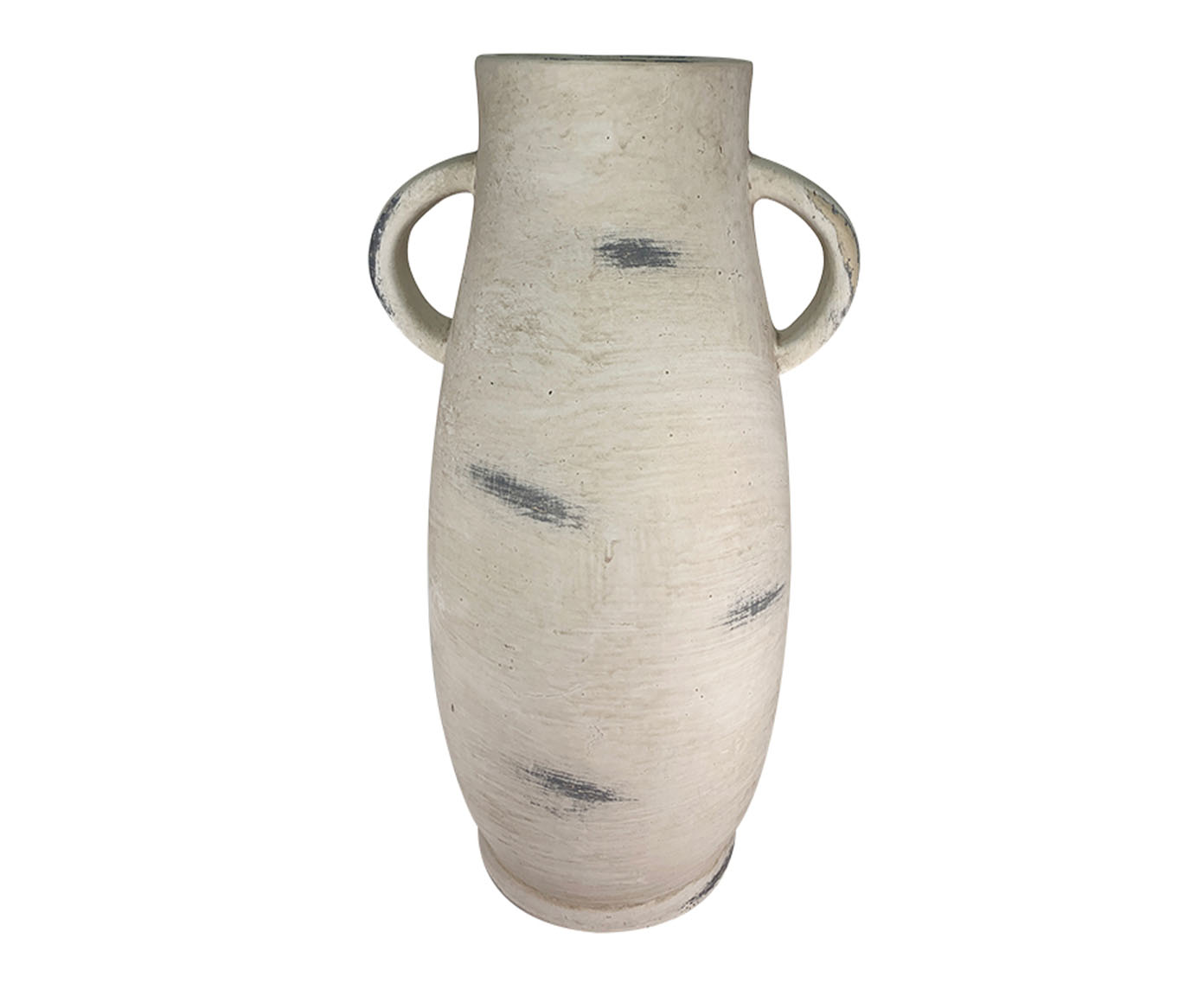Vaso em Cer&acirc;mica R&uacute;stico Ears II Branco - image 0