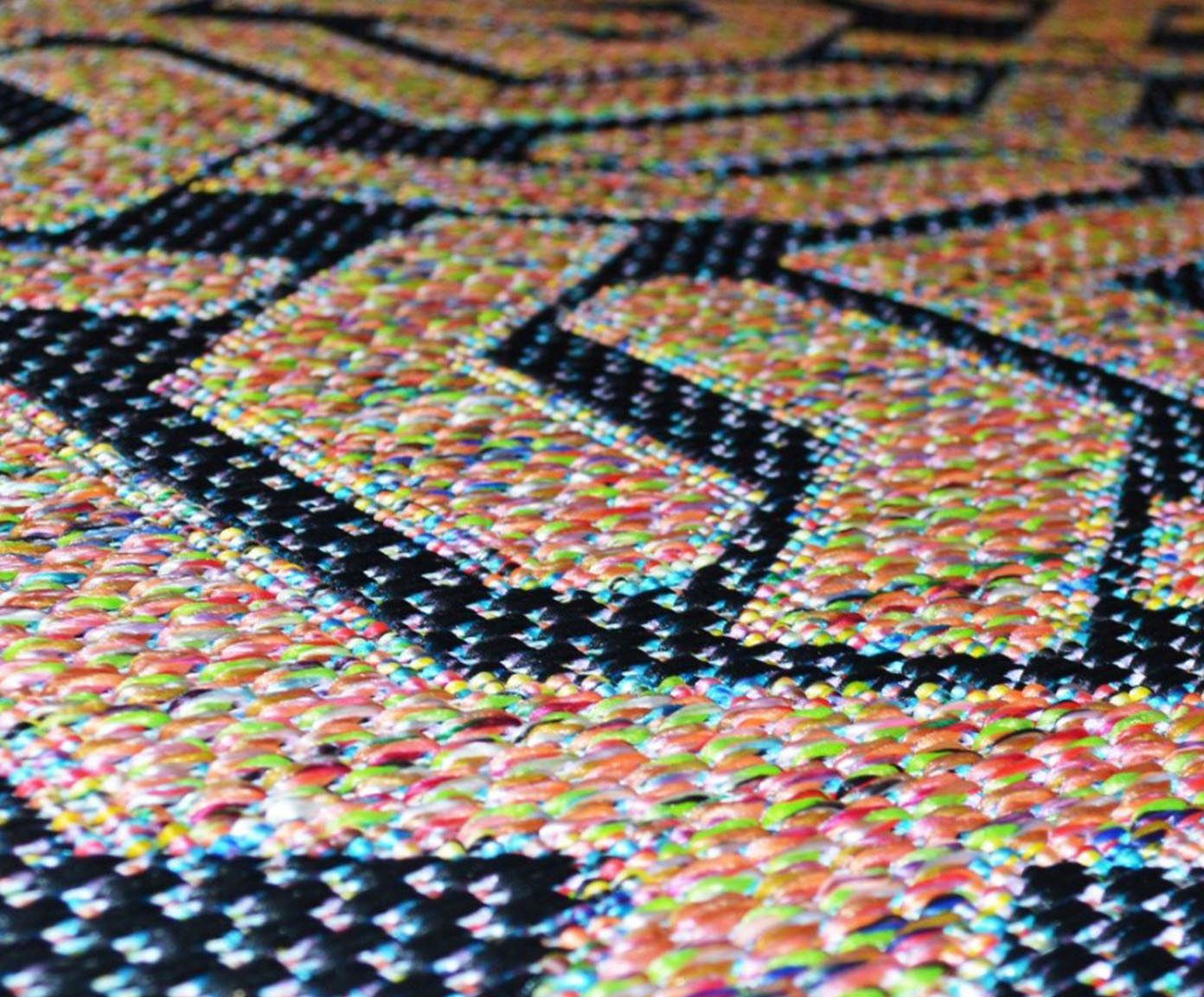 Tapete Pequeno em Sisal Unique Lisboa Discerning Preto image number 2