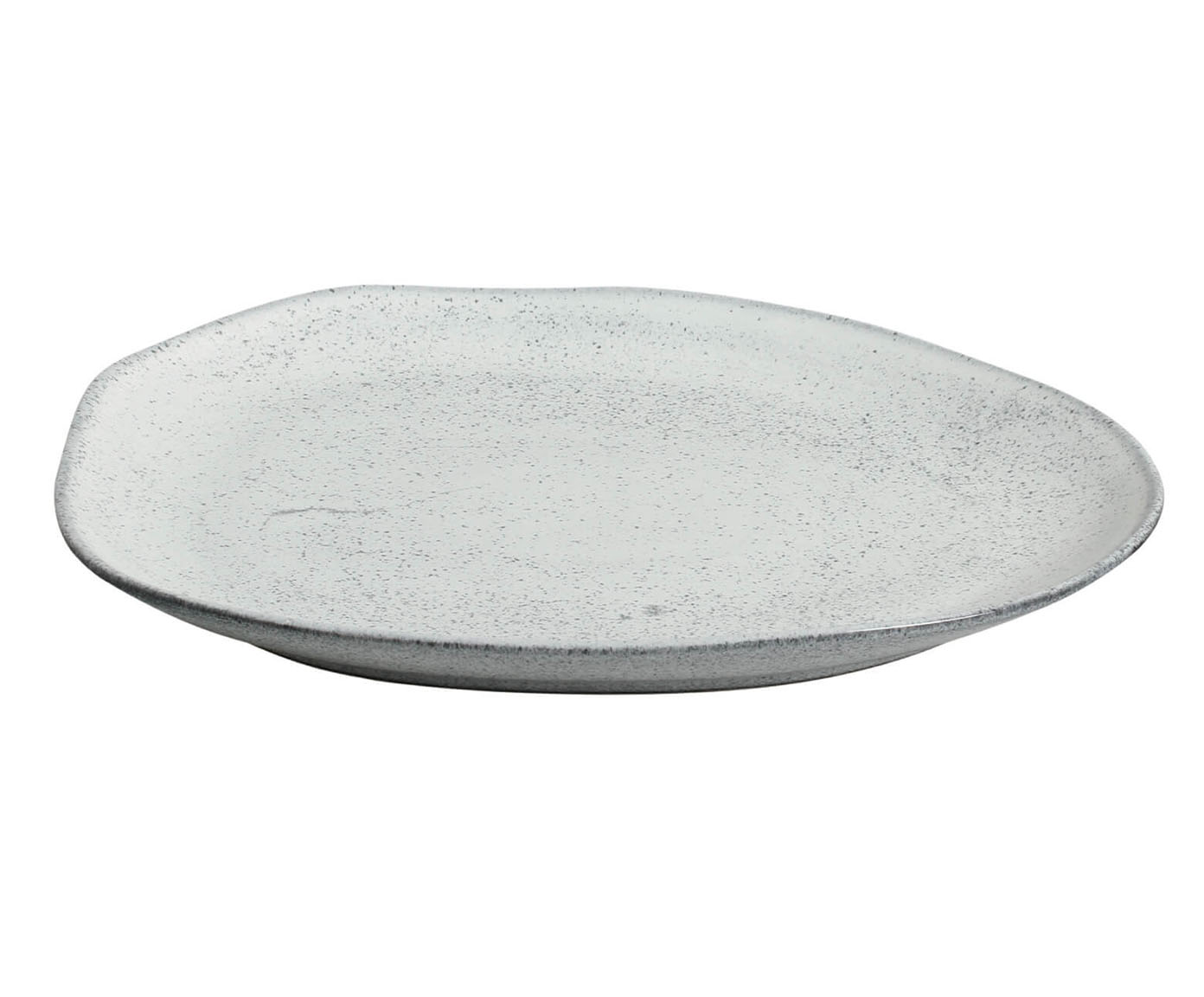 Jogo de Pratos Raso Oval Org&acirc;nico Echo Branco - image 1