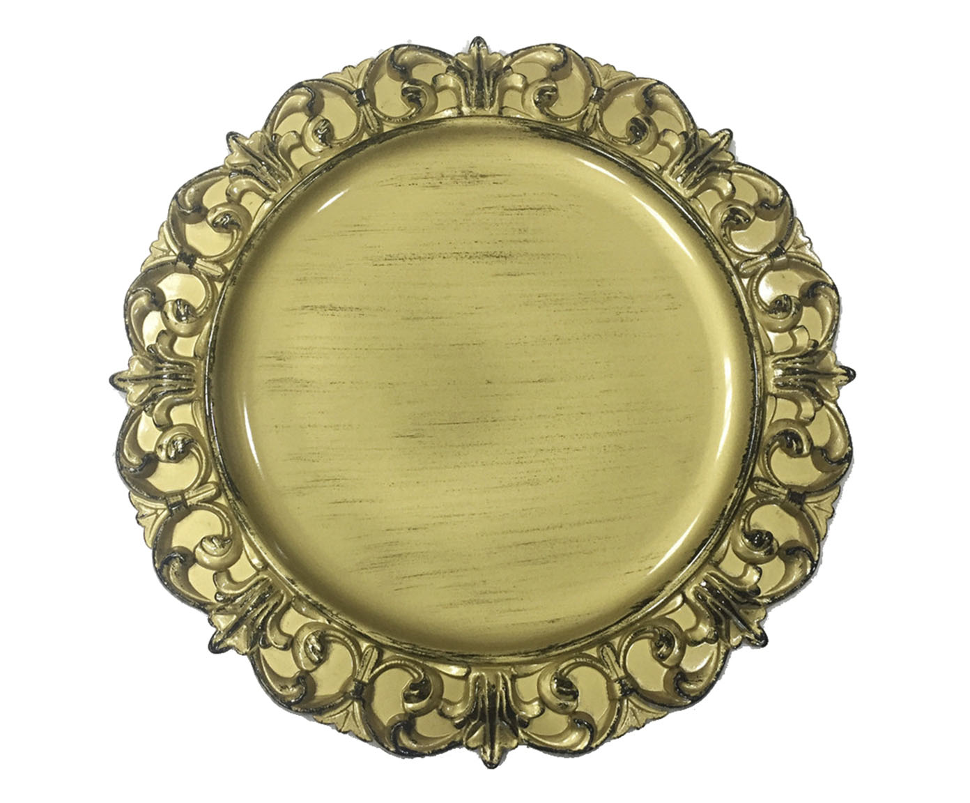 Sousplat Vintage Dourado - image 0