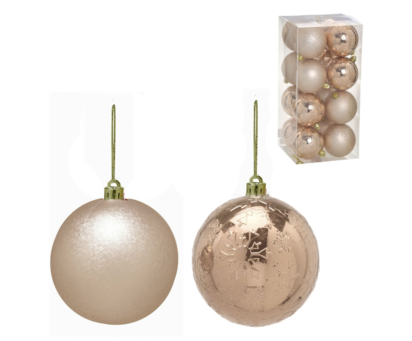 16 Bolas Natalinas Bronze - image 0
