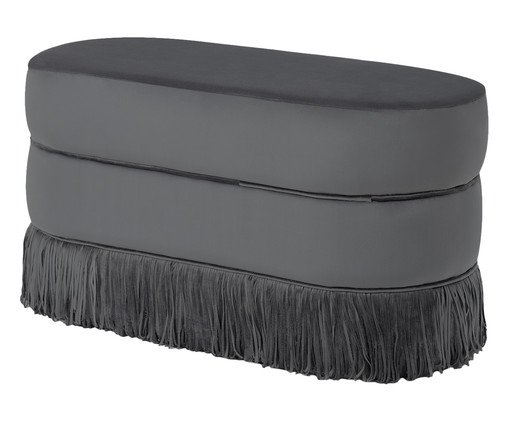 Puff Banco P&iacute;lula - Cinza - image 1