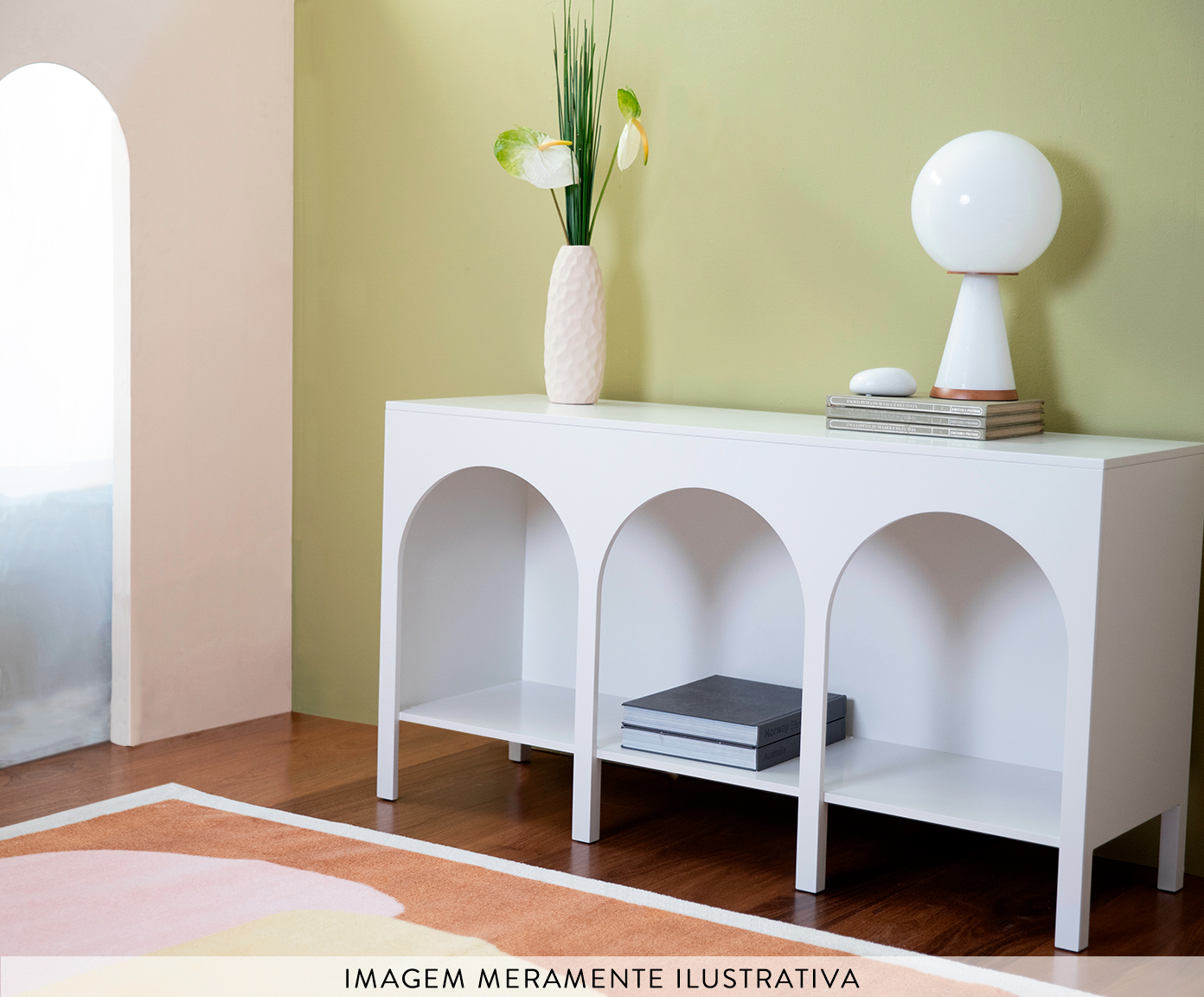 Buffet sem Portas Arcos Creme - image 1