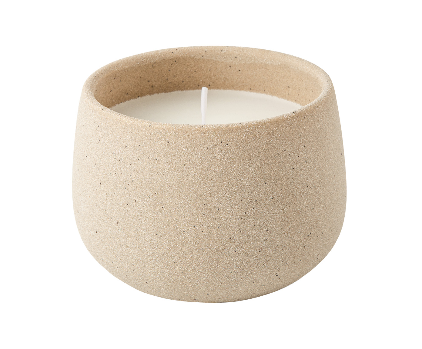 Vela com Suporte Urd - Bege - image 0