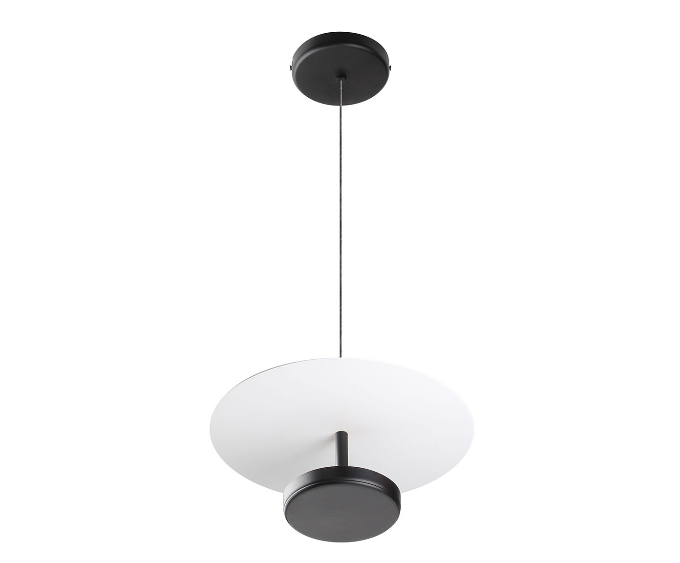 Pendente Led Slice Preto Bivolt - image 0