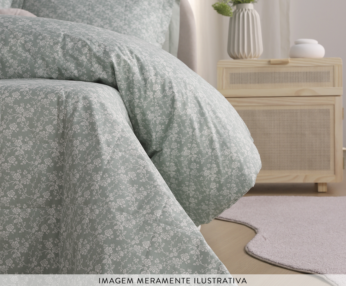 Duvet Liberty Menta 200 Fios image number 2