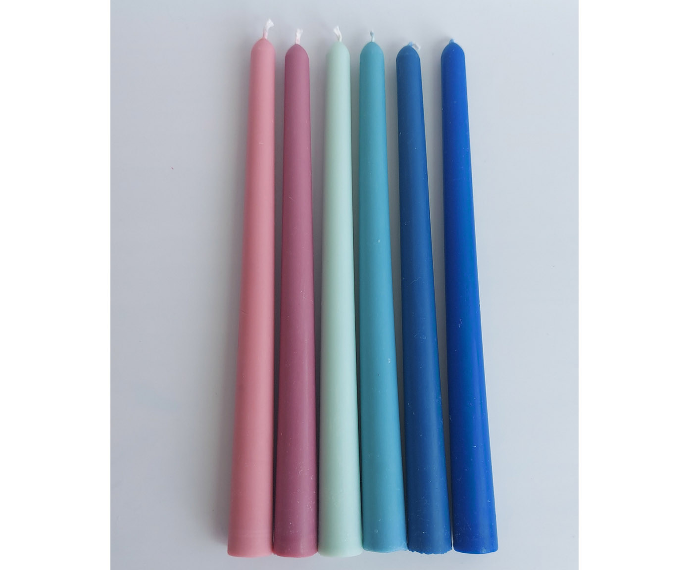 Velas para Casti&ccedil;al Mix and Match Ros&ecirc; e Azul - 6 pe&ccedil;as image number 2