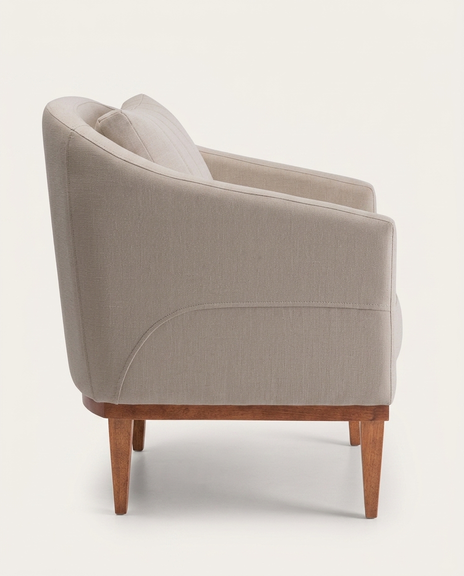 Poltrona Agatha Natural Bege - image 1