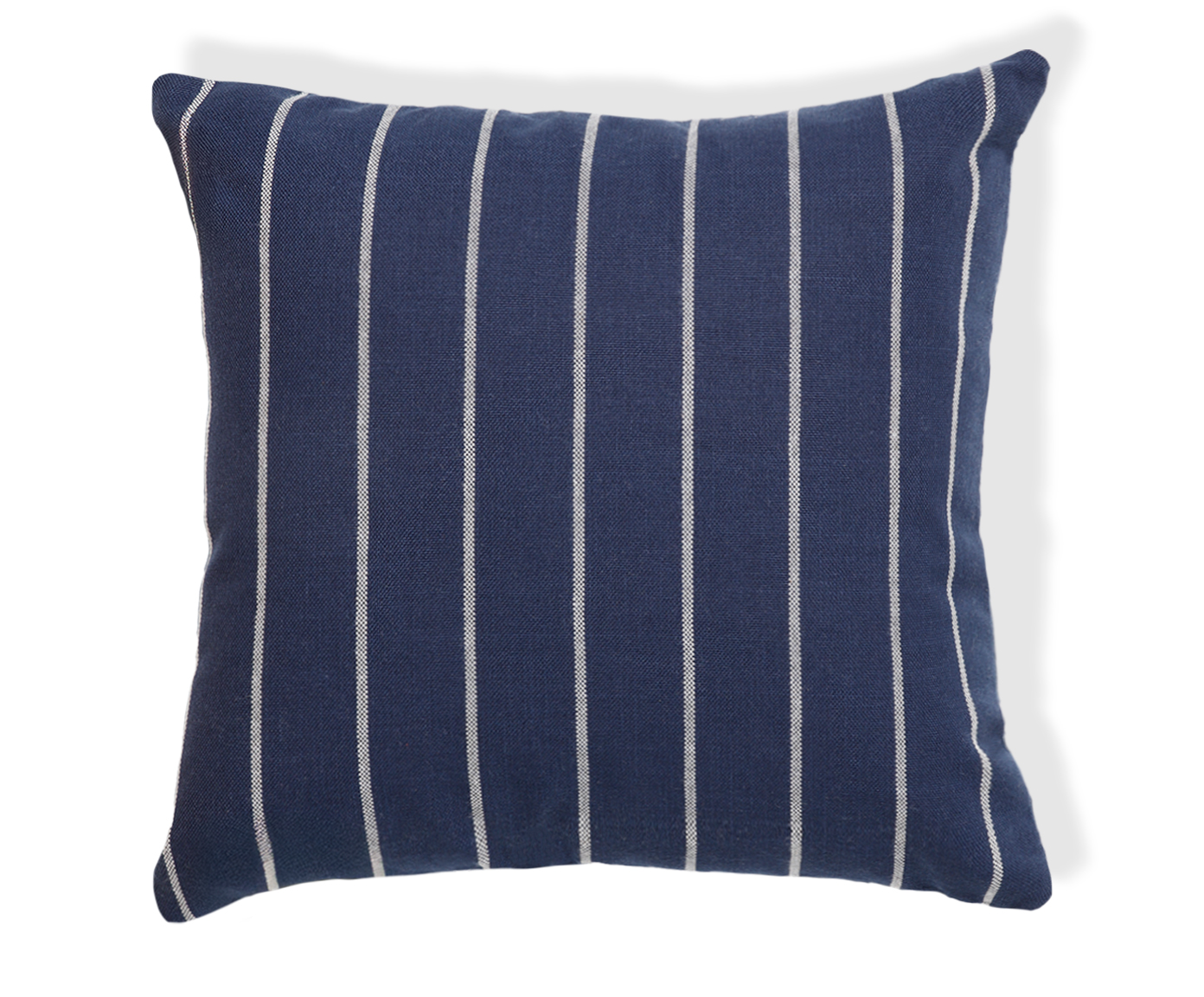 Capa de Almofada Jacquard Nouveau Listras Azul Marinho - image 0