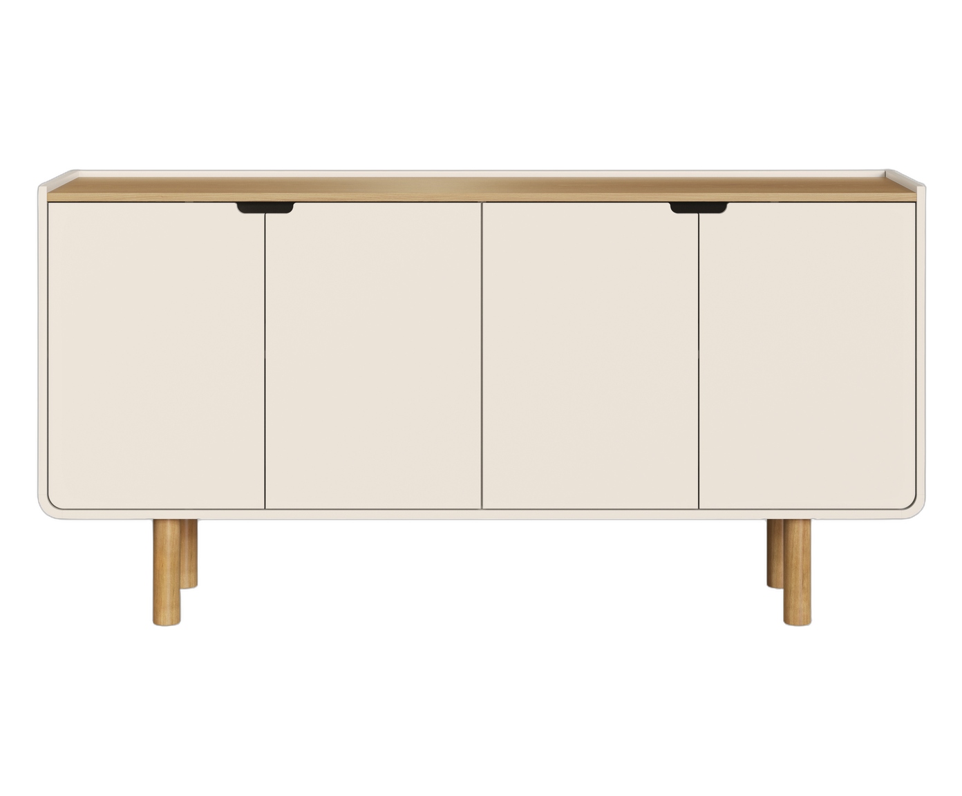 Balc&atilde;o Buffet Org&acirc;nico Madeira Aura Off White - image 0