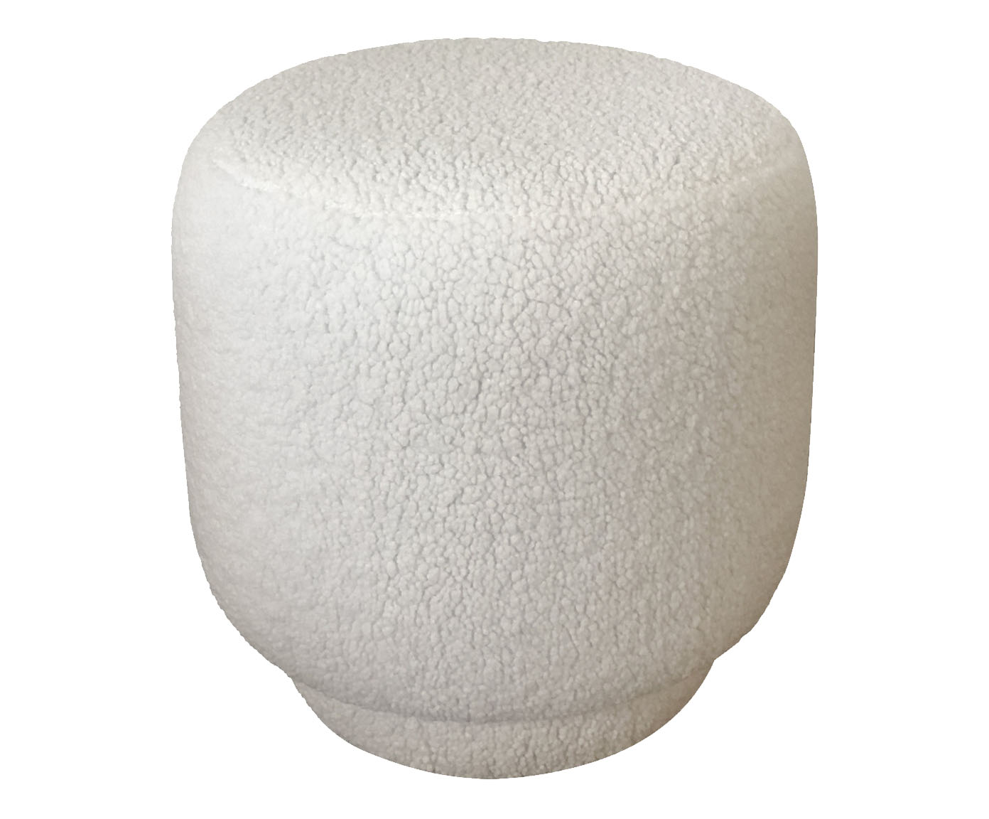 Pufe Boucle - Off White - image 0