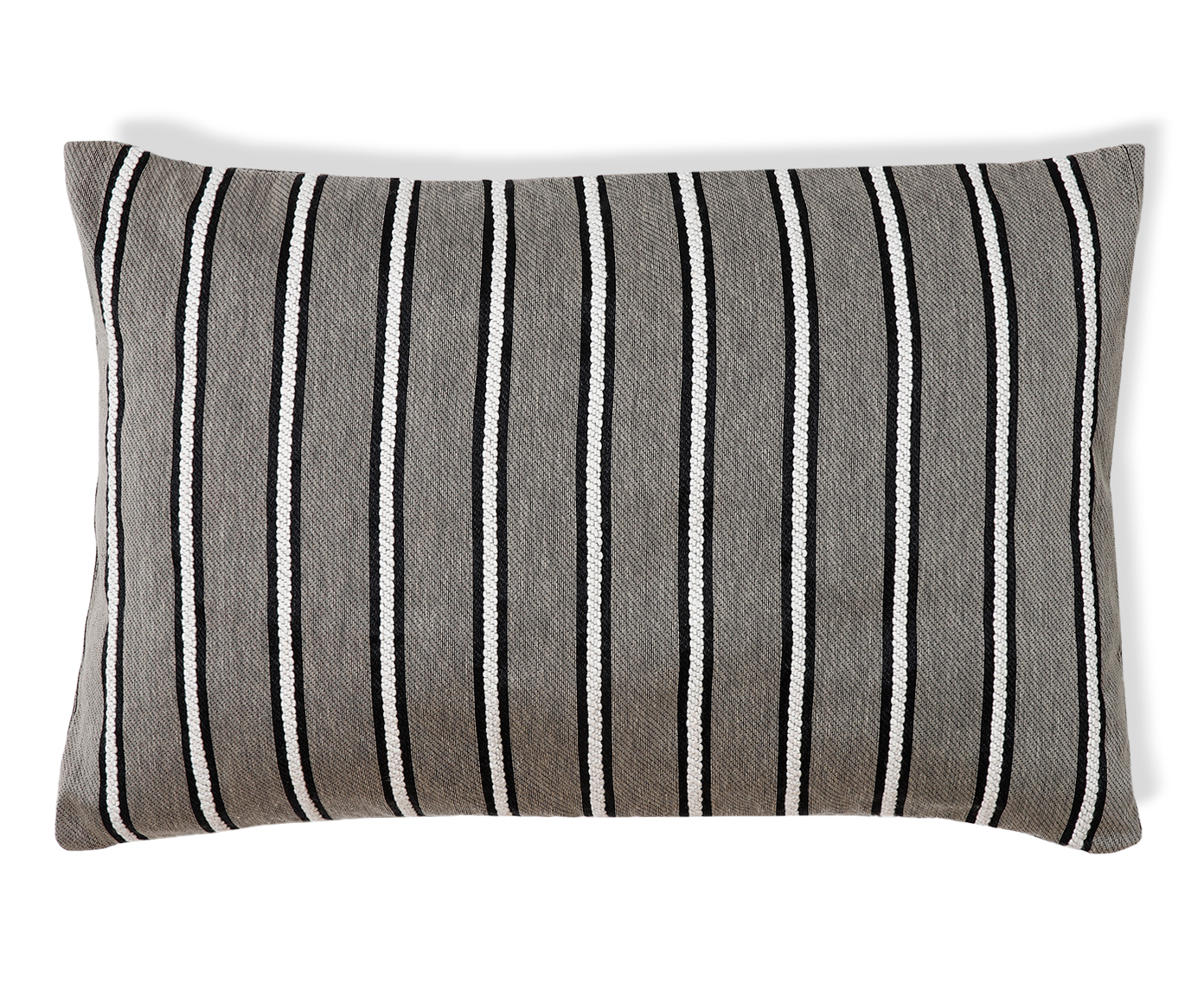 Capa de Almofada Retangular Jacquard Marais Cinza - image 0