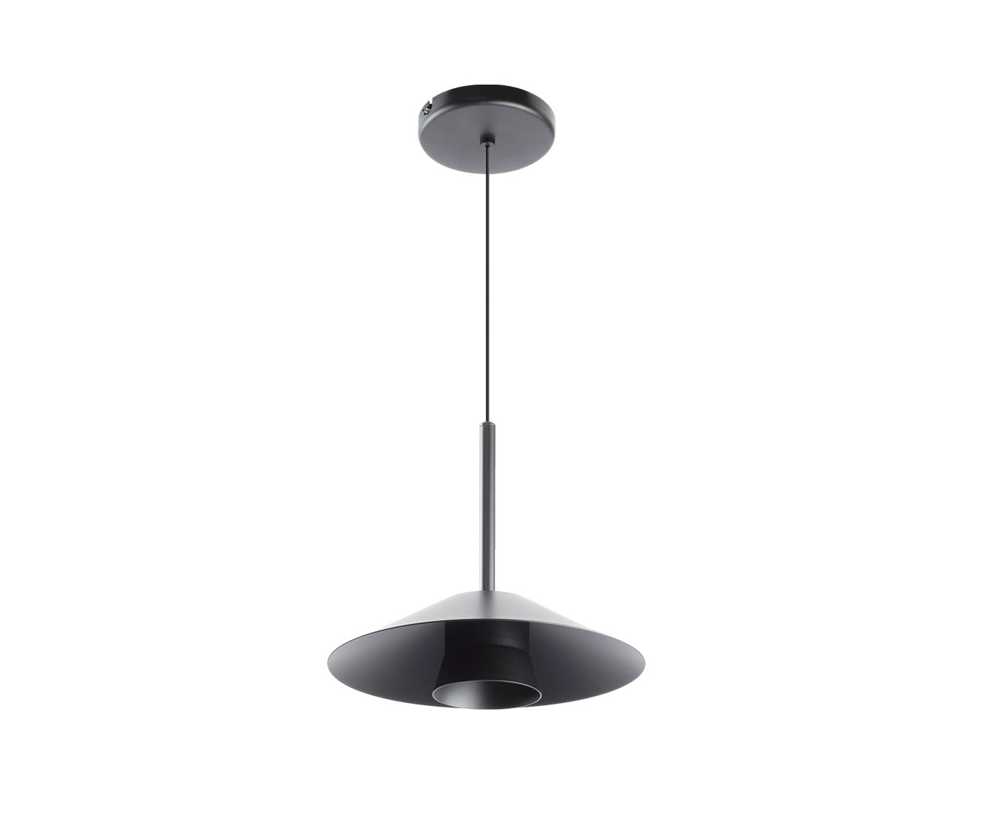Pendente Llio Bivolt I - Preto - image 0