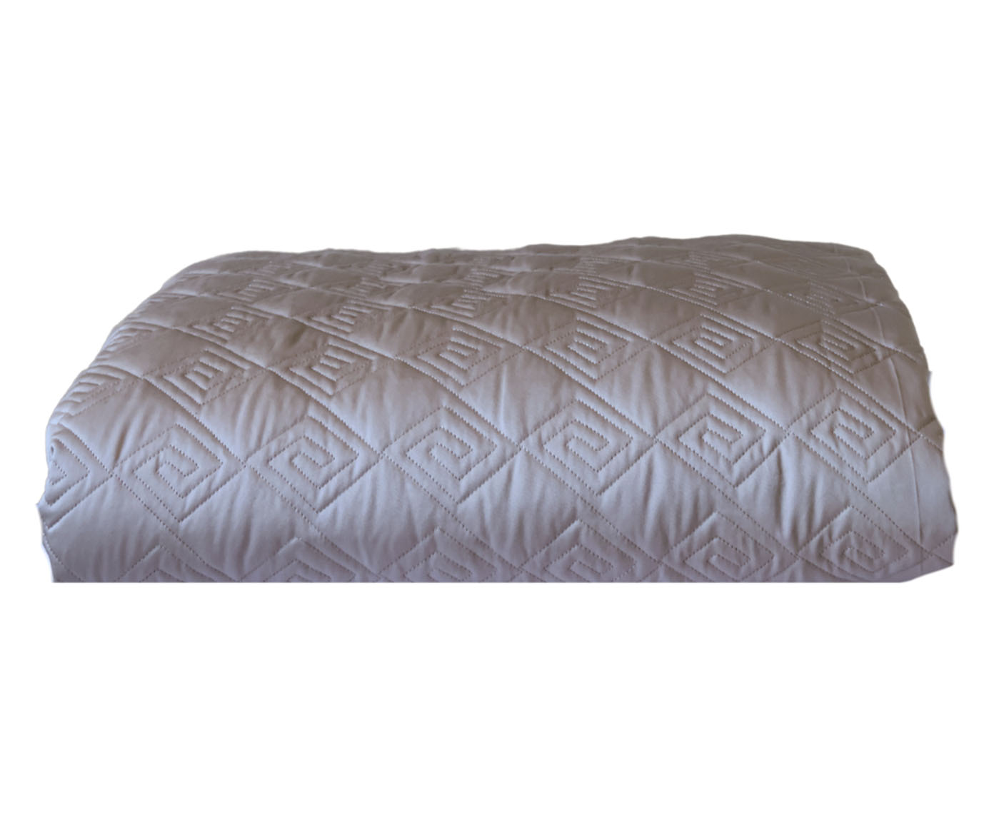Colcha Matelassada 400 fios - Cinza Claro image number 0