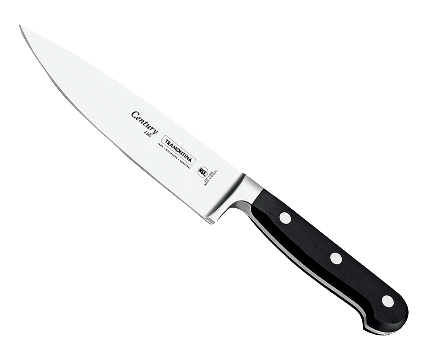Faca do Chef em Inox Agile 8" - Preta - image 0