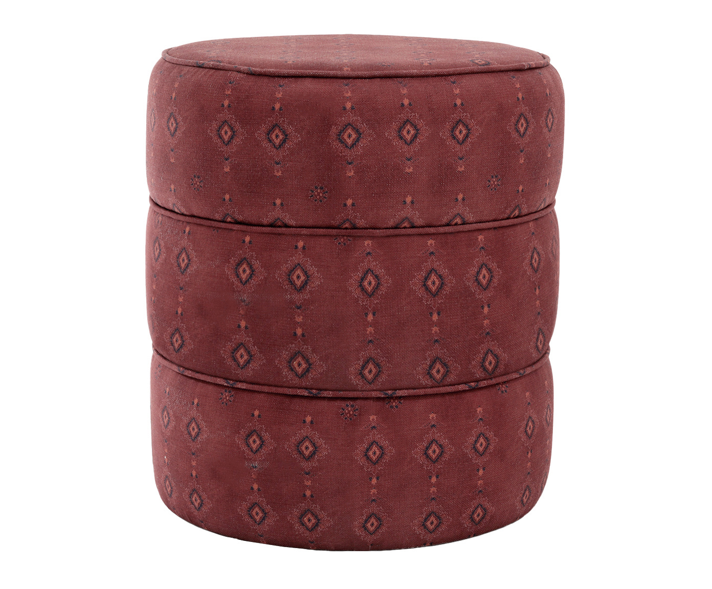 Pufe Estampado Gomos Boho - image 0