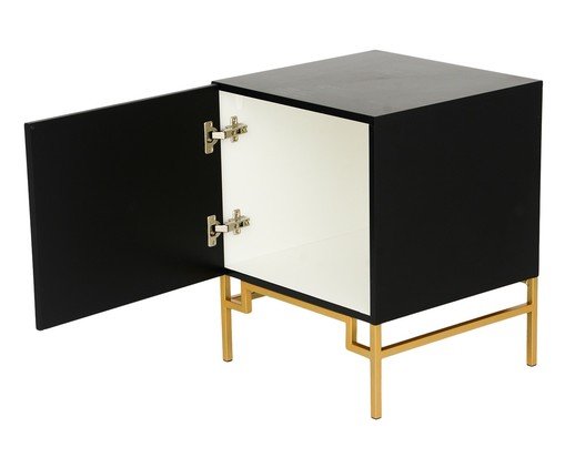 Mesa de Cabeceira Cerchio D'Oro - Preto image number 3
