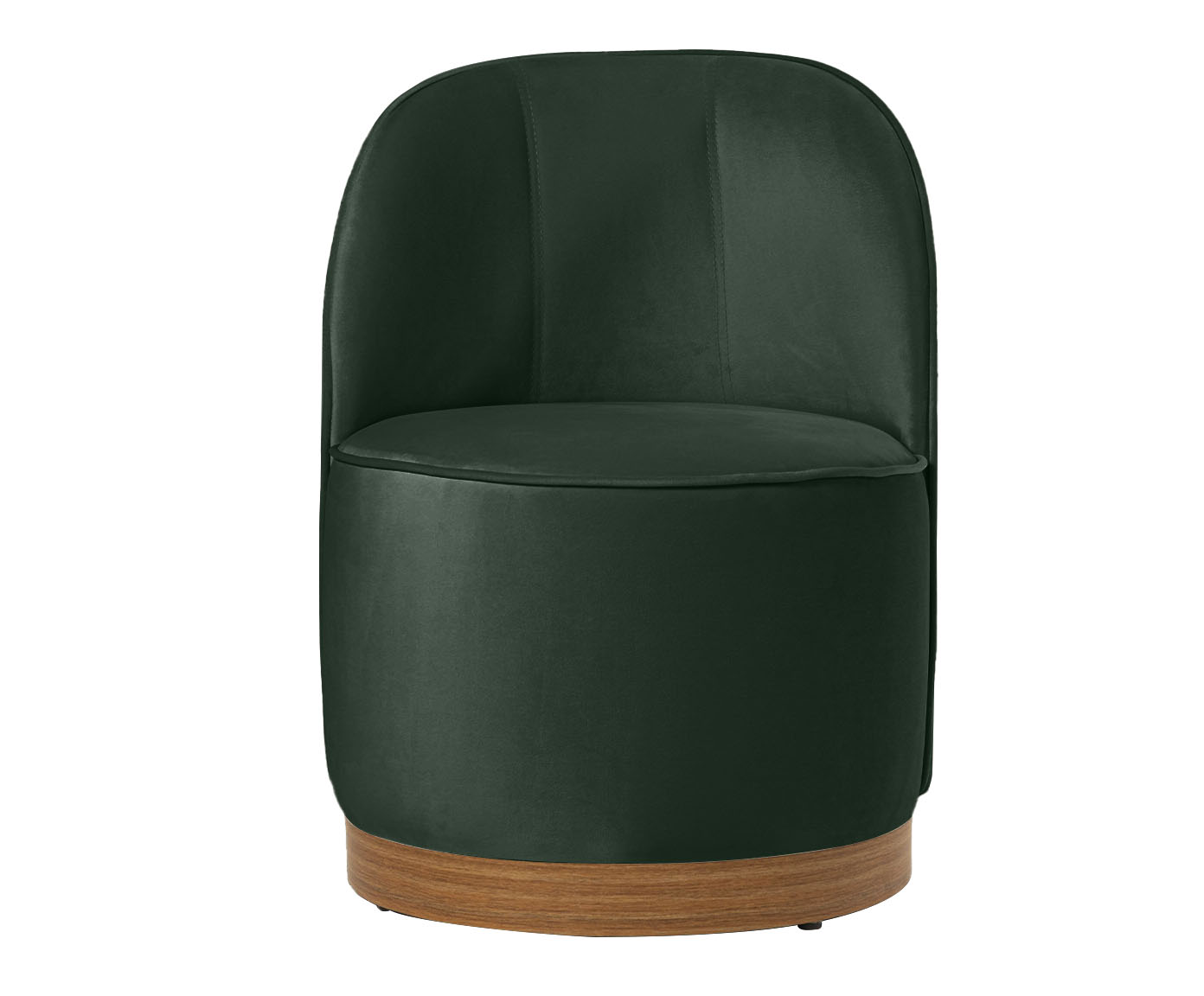 Poltrona em Veludo Harlow Verde image number 2